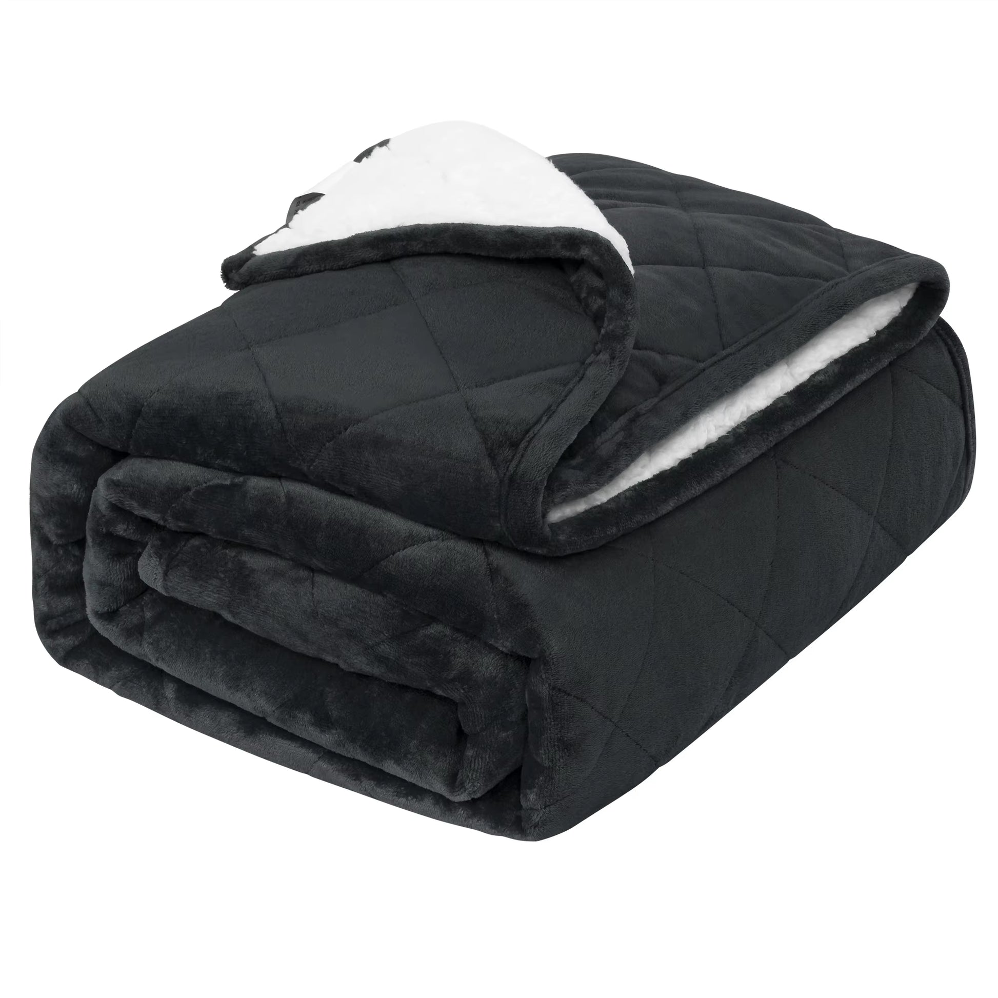 7/9/11Kg Therapeutic Weighted Blanket for Adults Stress Insomnia Anxiety Double Sided Flannel Sherpa Fleece Blanket